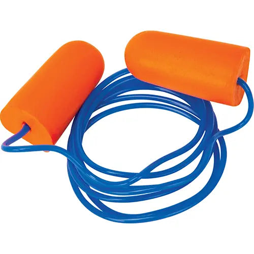 Bouchons d'oreilles jetables avec cordon, boîte de 100, 32 NRR dB