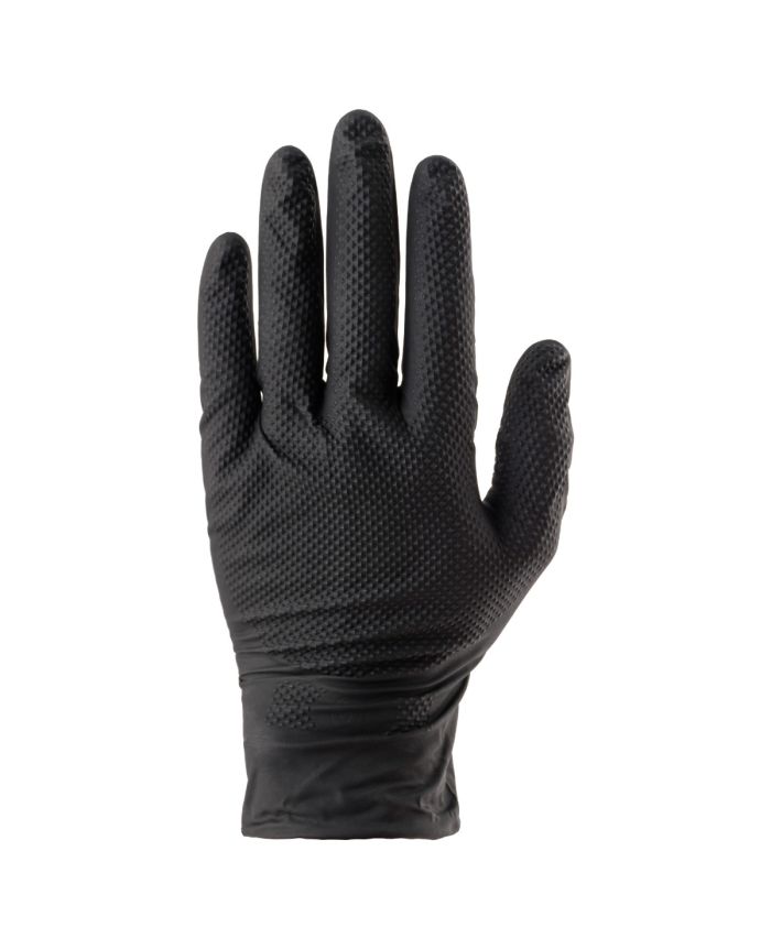 Gants nitrile 8 mil texturées, boîte de 50
