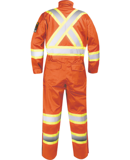 Couvre-tout ignifuge haute visibilité pour soudeur