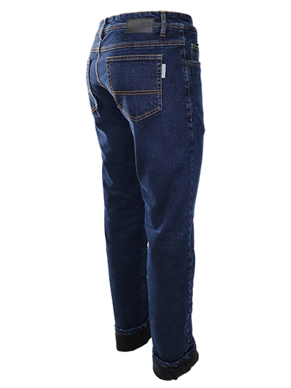 Jeans extensible de travail doublé