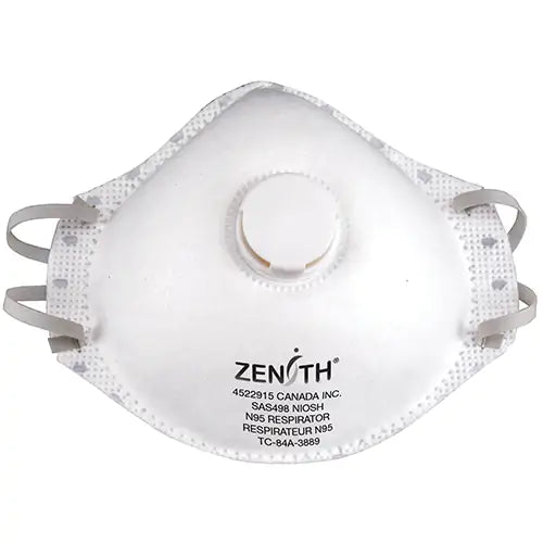 Masque de protection respiratoire contre les particules avec soupape, N95, boîte de 12