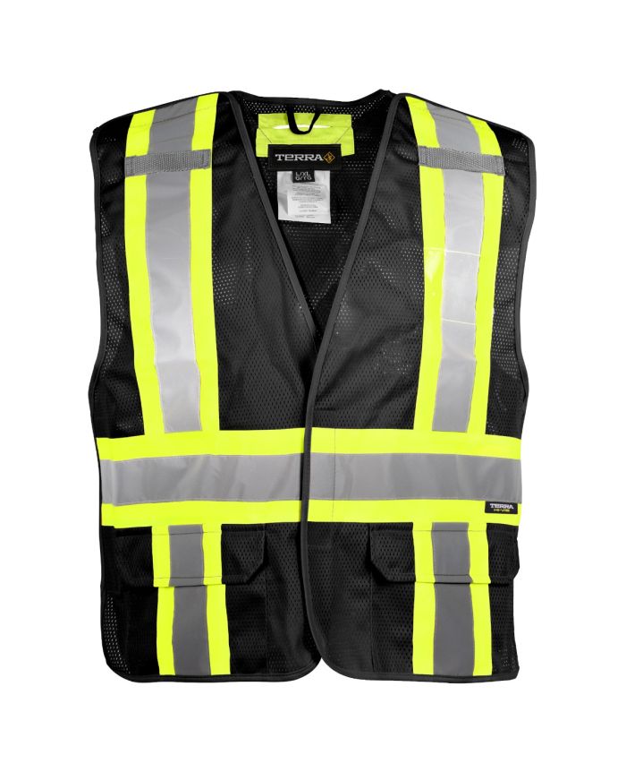 Veste de sécurité haute visibilité, détachable 5 points