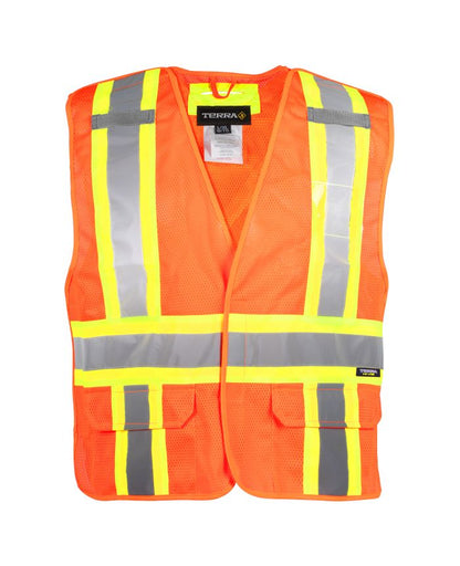 Veste de sécurité haute visibilité, détachable 5 points
