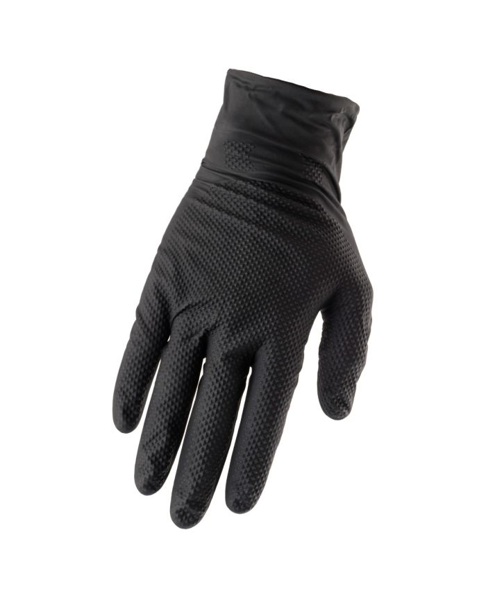 Gants nitrile 8 mil texturées, boîte de 50